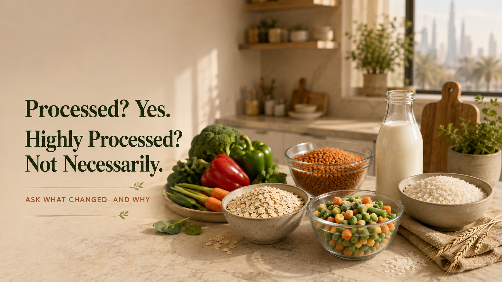 What Is Minimally Processed Food? A Practical—not Perfect—Definition