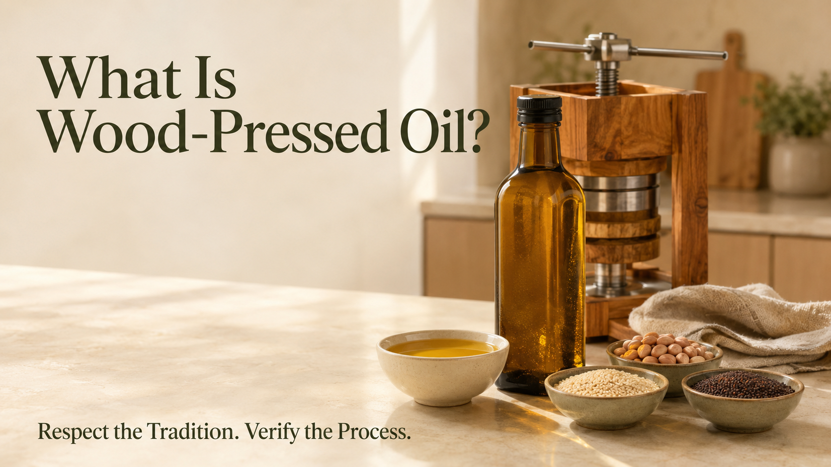 What Is Wood-Pressed Oil—and What Should the Term Prove?