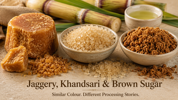 Jaggery, Khandsari and Brown Sugar: Understanding How They Are Made