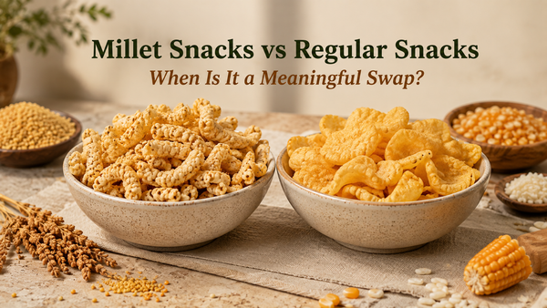 Millet Snacks vs Regular Snacks: When Is It a Meaningful Swap?