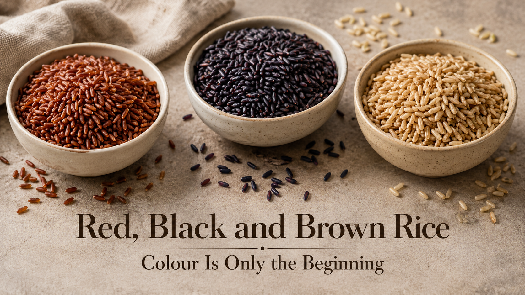 Red, Black and Brown Rice: Colour Is Only the Beginning