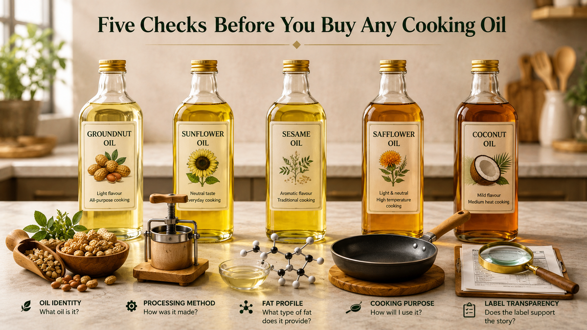 Five Checks Before You Buy Any Cooking Oil