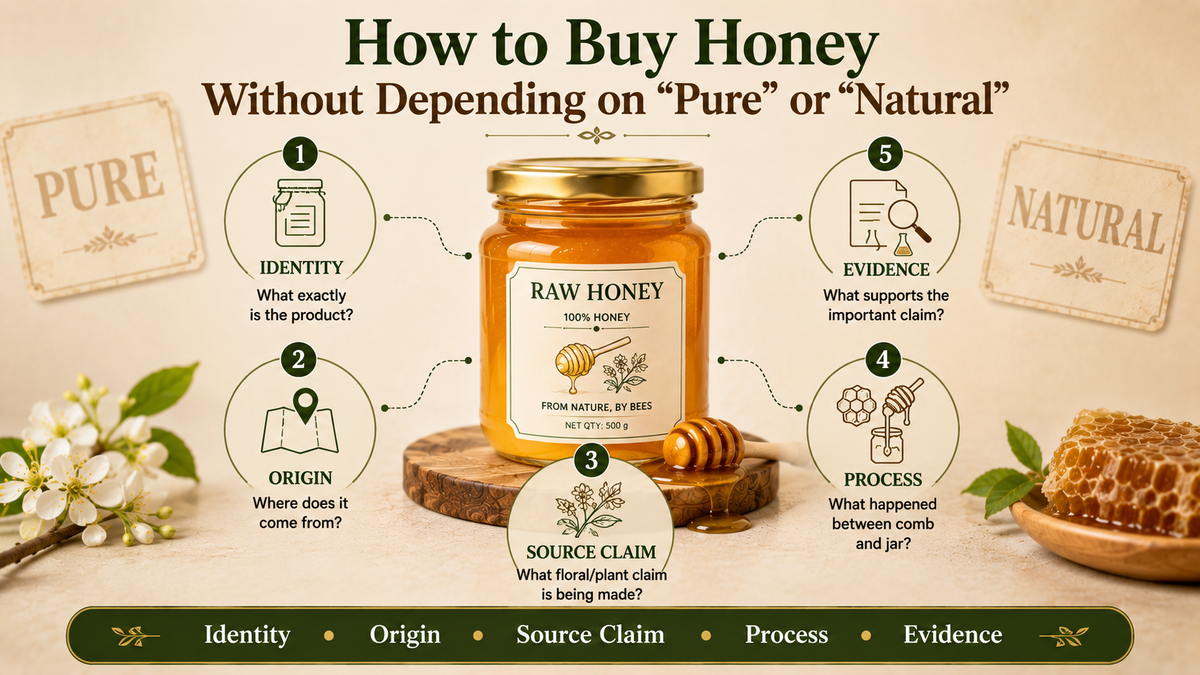 How to Buy Honey Without Depending on Words Like ‘Pure’ and ‘Natural’