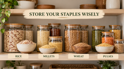 How to Store Rice, Millets, Wheat and Pulses in the UAE Climate
