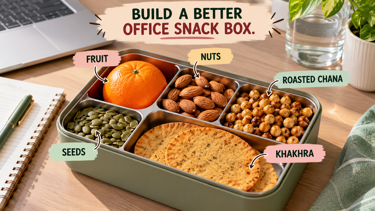 How to Build a Balanced Office Snack Box with Nuts, Seeds and Familiar Foods
