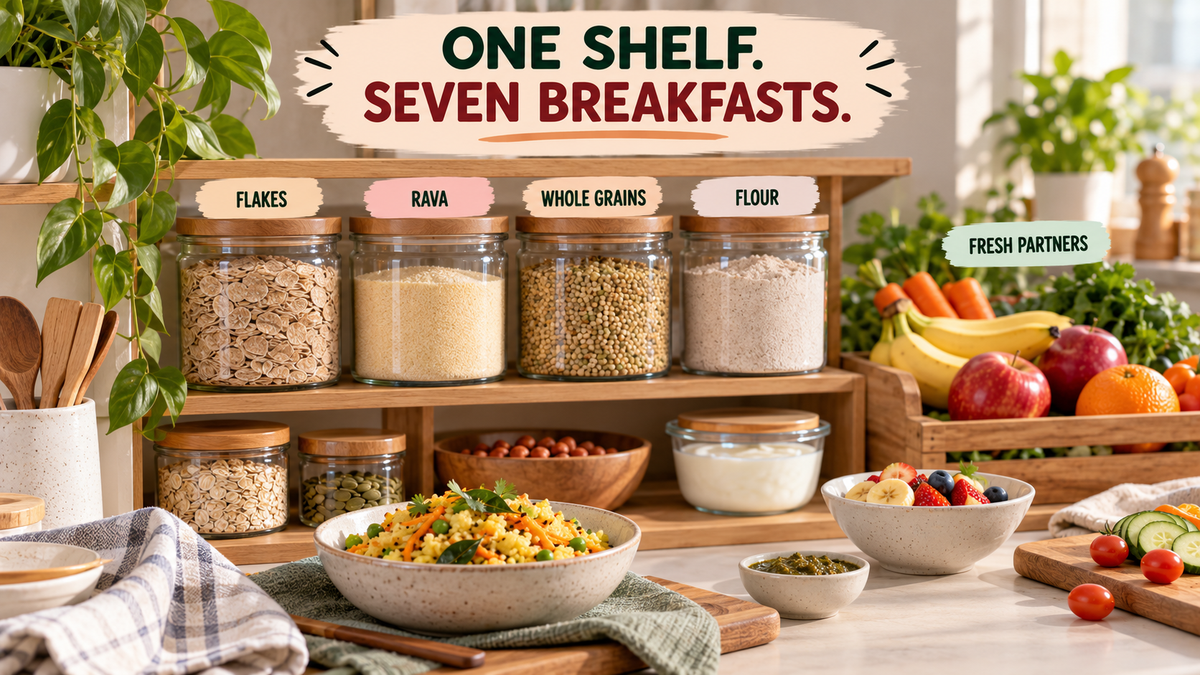 A Seven-Day Clean-Label Breakfast Shelf for a UAE Family
