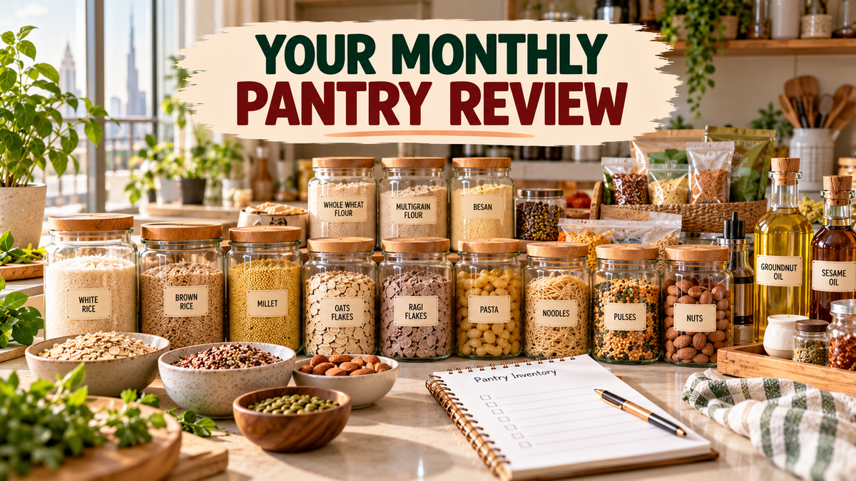 How to Review Your Pantry Once a Month: Use, Waste, Replace, Repeat