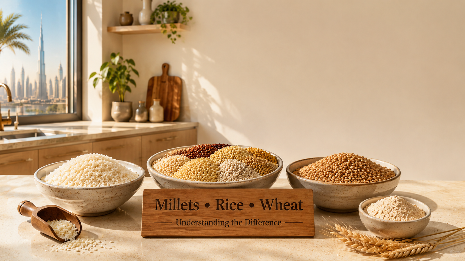 Millets vs Rice vs Wheat: Differences That Matter—and Those That Don't