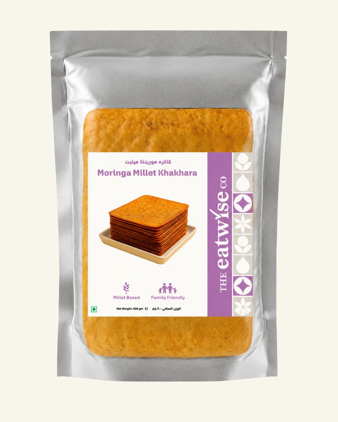 Moringa Millet Khakhra