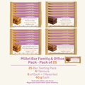 Millet Bar Family & Office Pack - Pack of 25