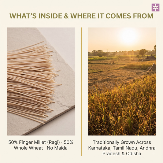 Finger Millet & Whole Wheat Vermicelli