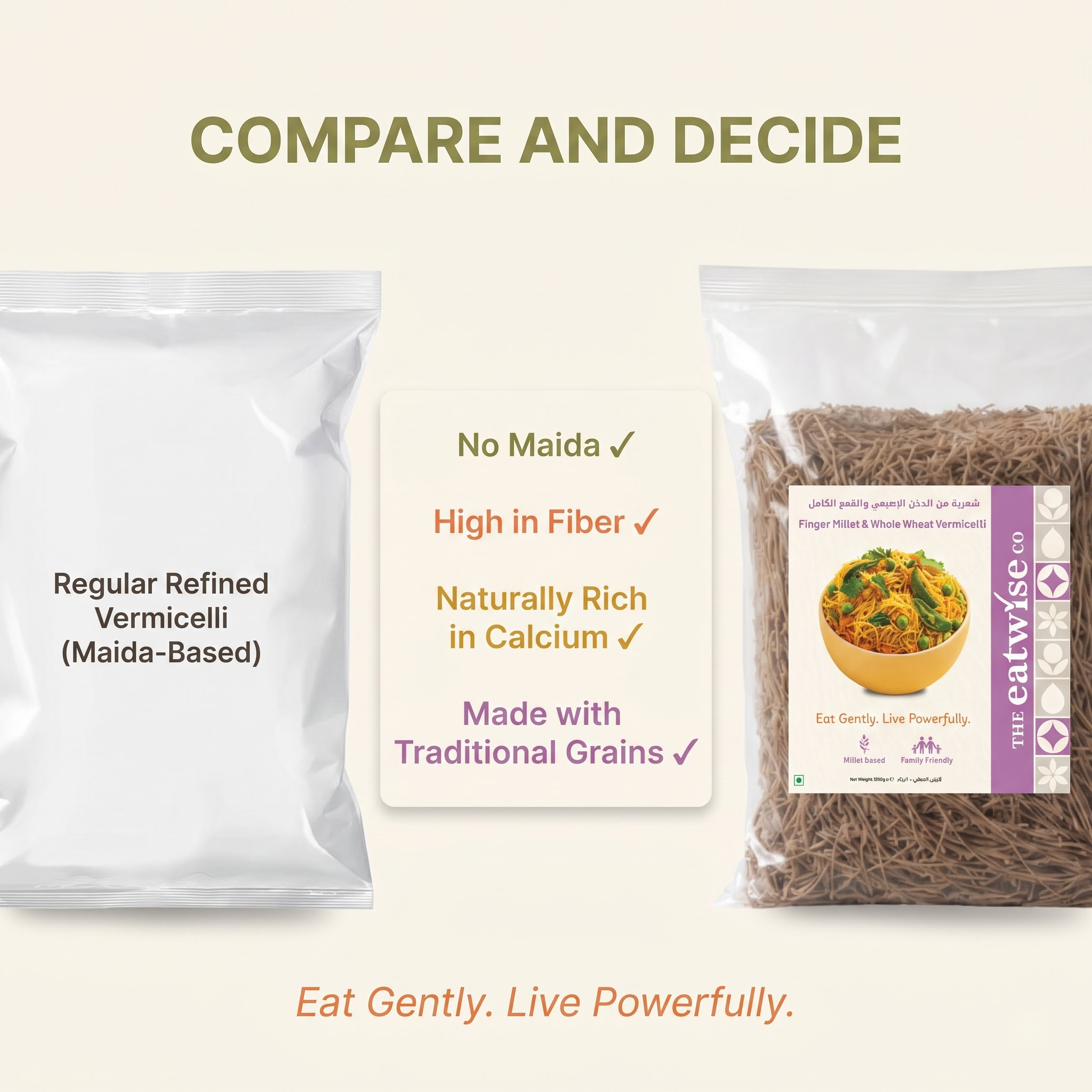 Finger Millet & Whole Wheat Vermicelli