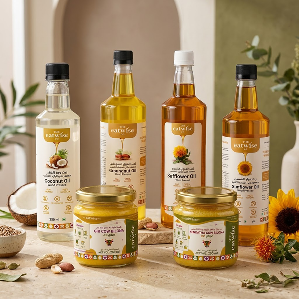 Wood-Pressed  Oils & Ghee