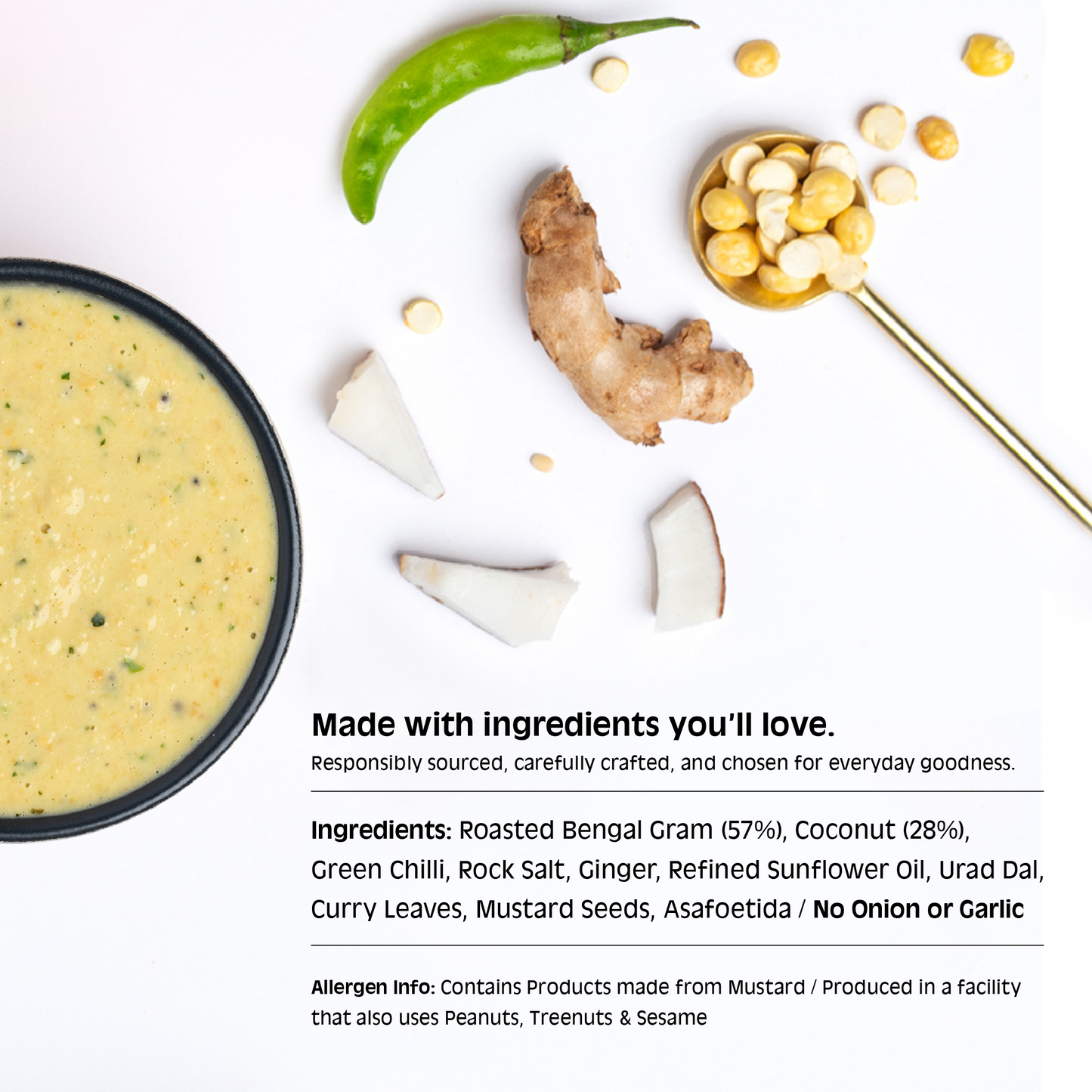 Homestyle Coconut Chutney