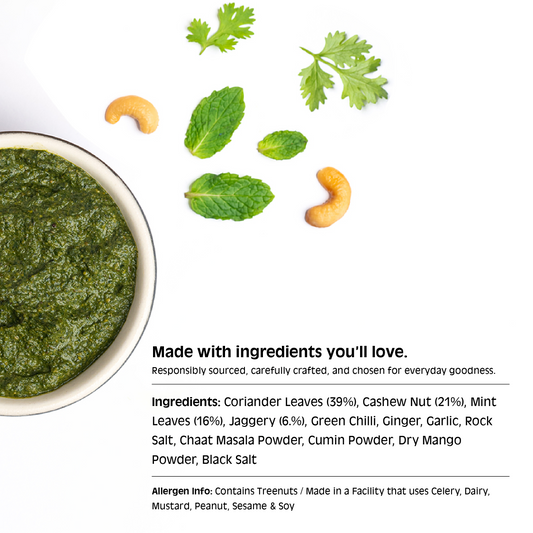 Green(hari) chutney