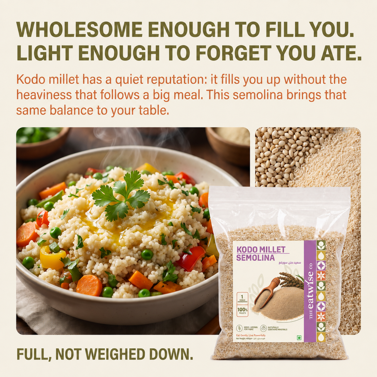 Kodo Millet Semolina