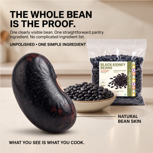 Black Kidney Beans (Black Rajma / Kali Rajma) – Unpolished 500gm