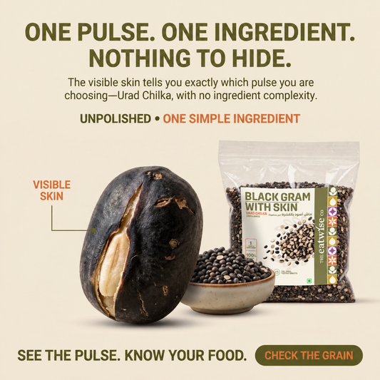 Black Gram with Skin (Urad Chilka) – Unpolished  500 gm