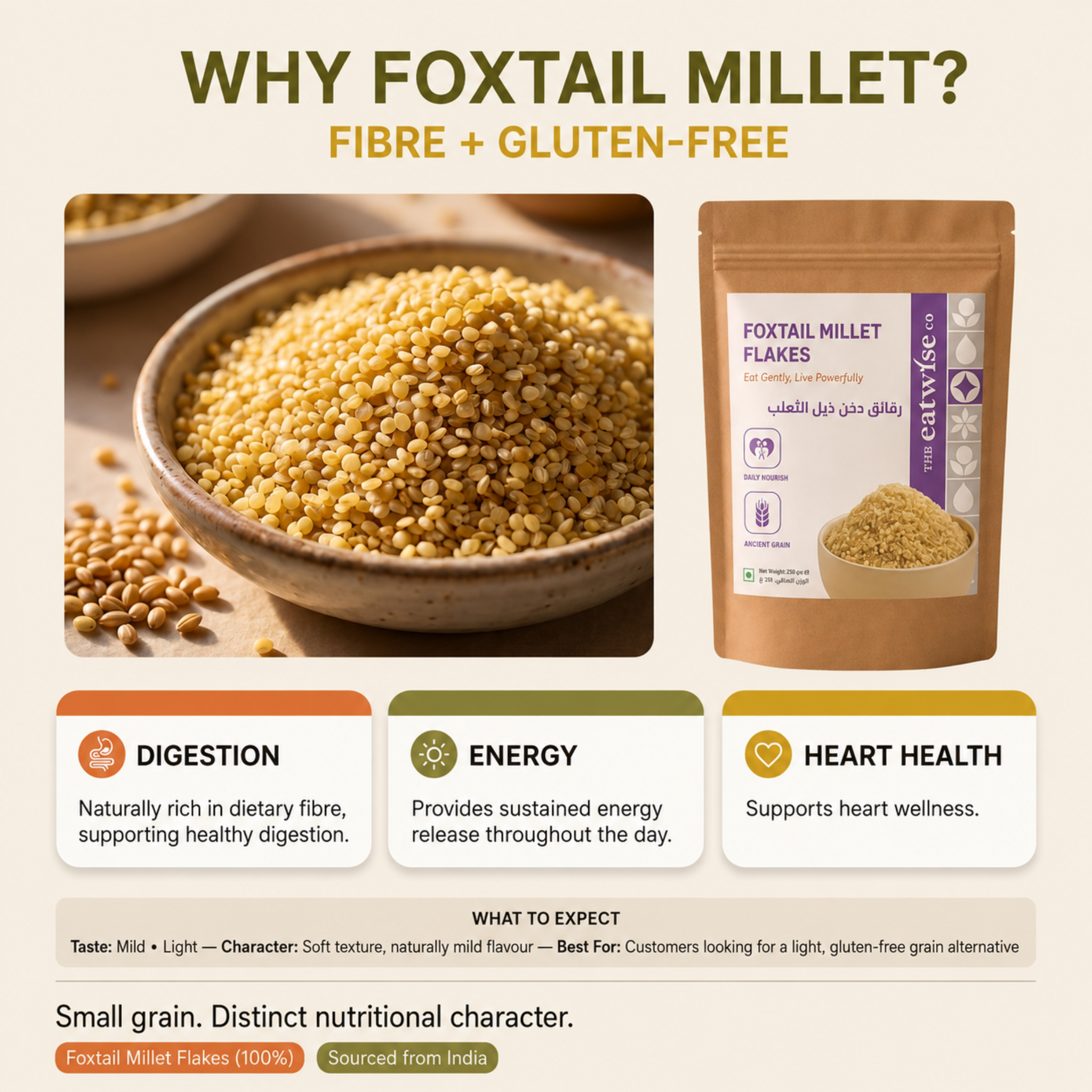 Foxtail Millet Flakes