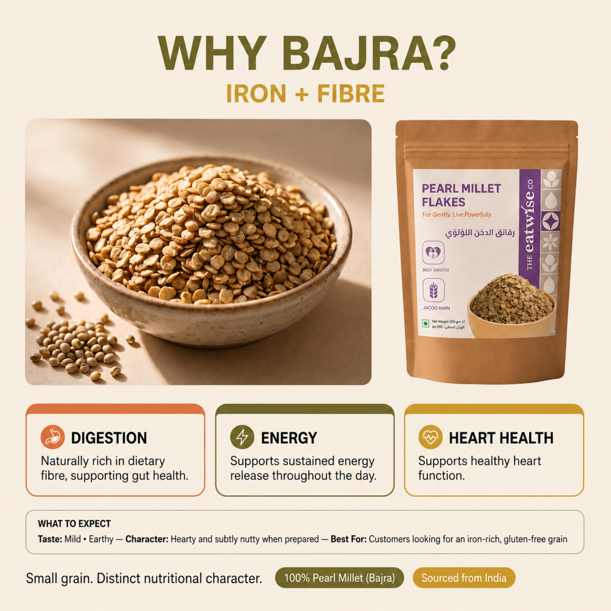 Pearl Millet Flakes