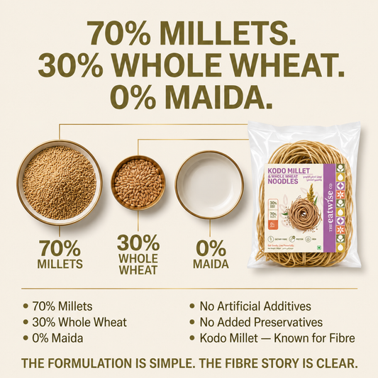 Kodo Millet & Whole Wheat Noodles