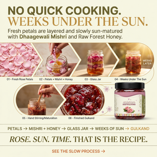 Desi Gulkand – Rose Petal Preserve – 250gm