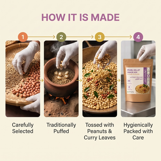 Pearl Millet Snack Mix