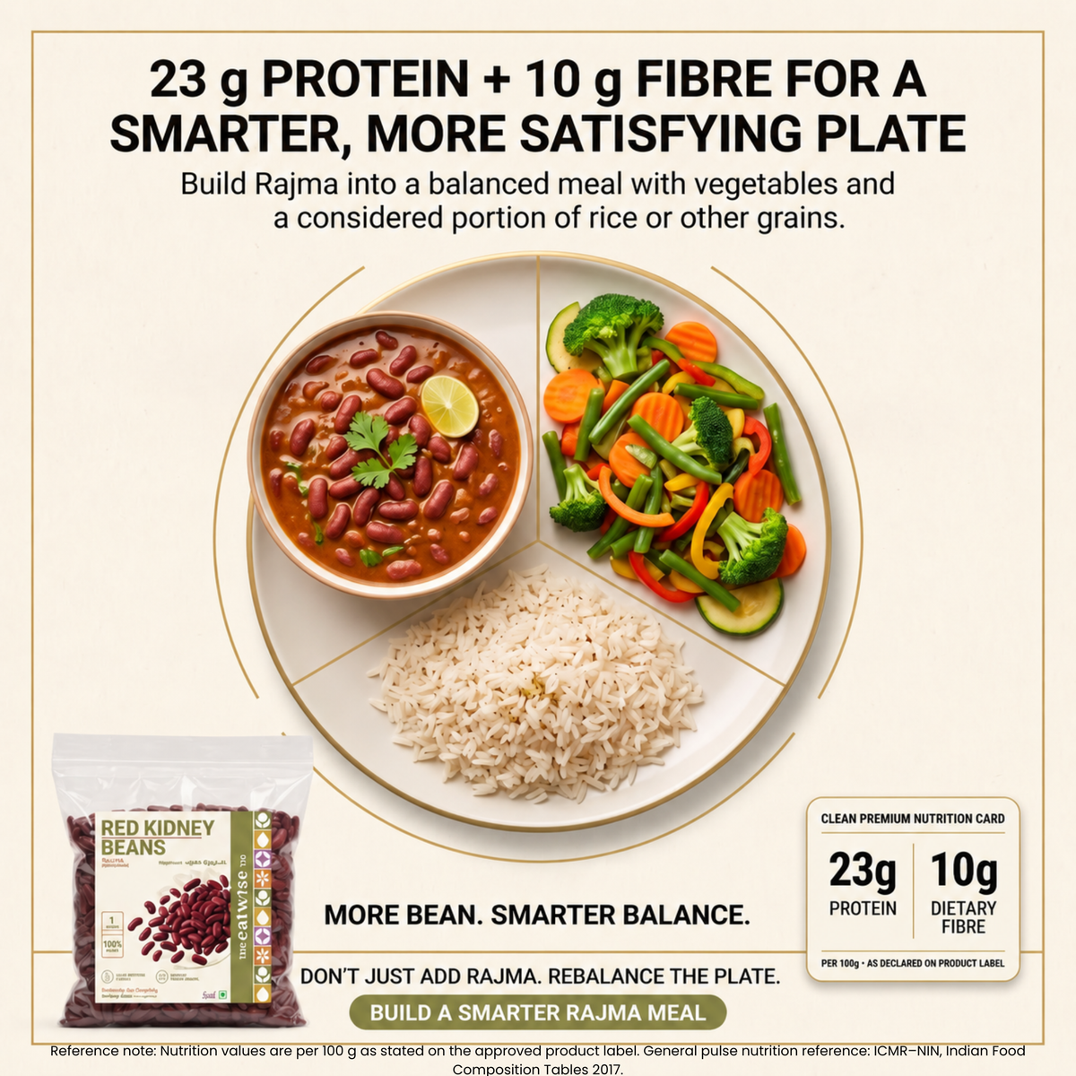 Red Kidney Beans (Rajma) – Unpolished 500 gm