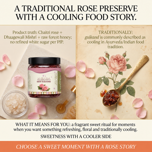 Desi Gulkand – Rose Petal Preserve – 250gm