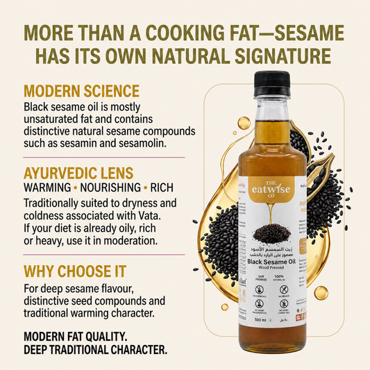 Black Sesame Oil - (Woodpressed)