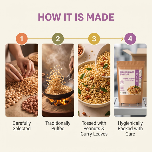 Sorghum Millet Snack Mix