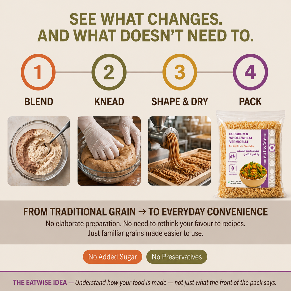 Sorghum & Whole Wheat Vermicelli