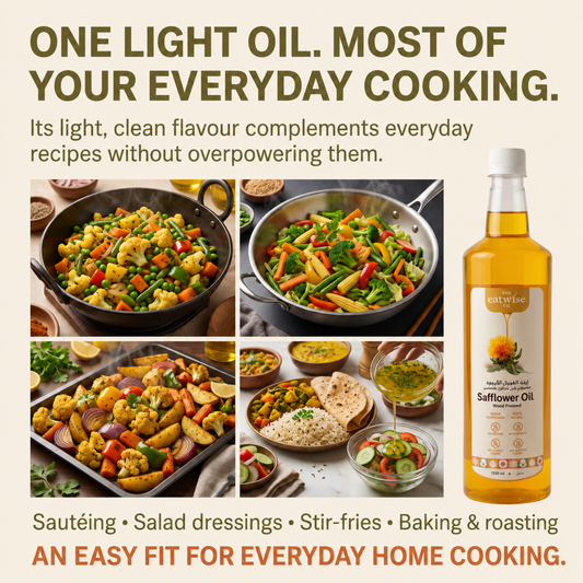 Safflower Oil - (Woodpressed)