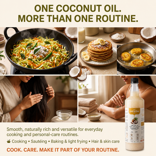 Coconut Oil - (Woodpressed)