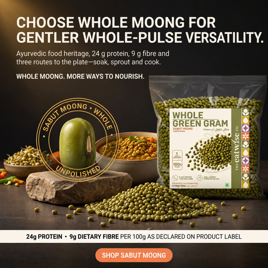 Whole Green Gram (Sabut Moong) – Unpolished  500 gm