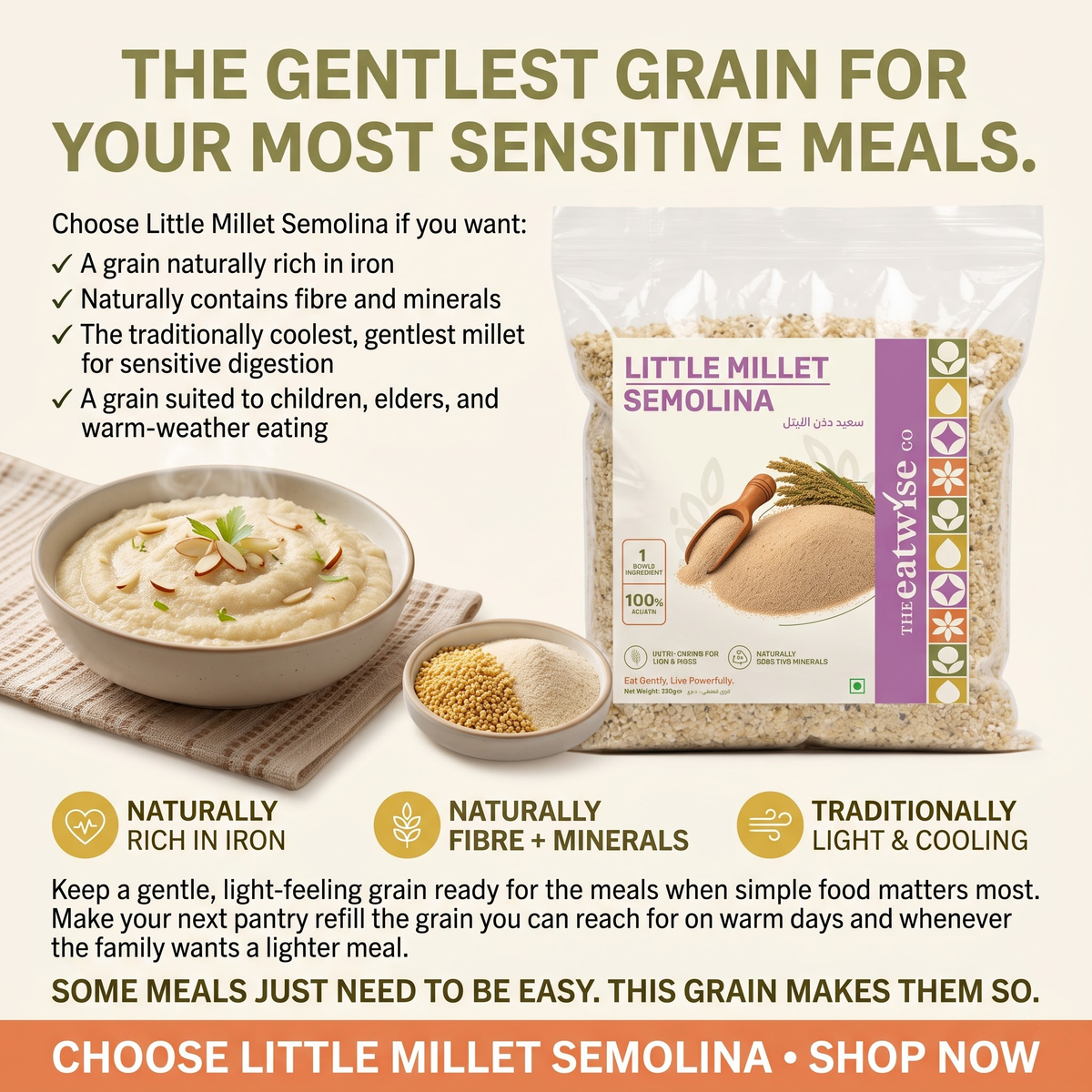 Little Millet Semolina