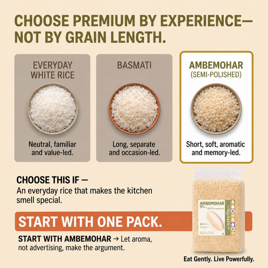 Ambemohar Rice (Semi Polished)