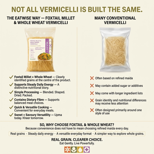 Foxtail Millet & Whole Wheat Vermicelli