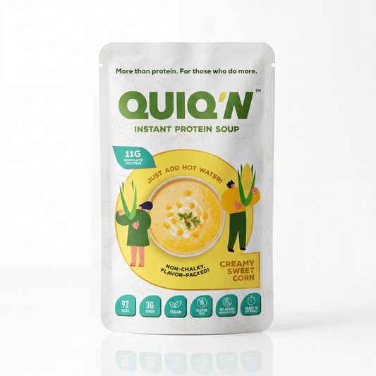 QUIQ'N Instant Protein Soup – Creamy Sweet Corn