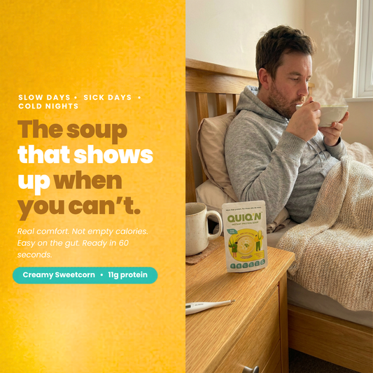 QUIQ'N Instant Protein Soup – Creamy Sweet Corn