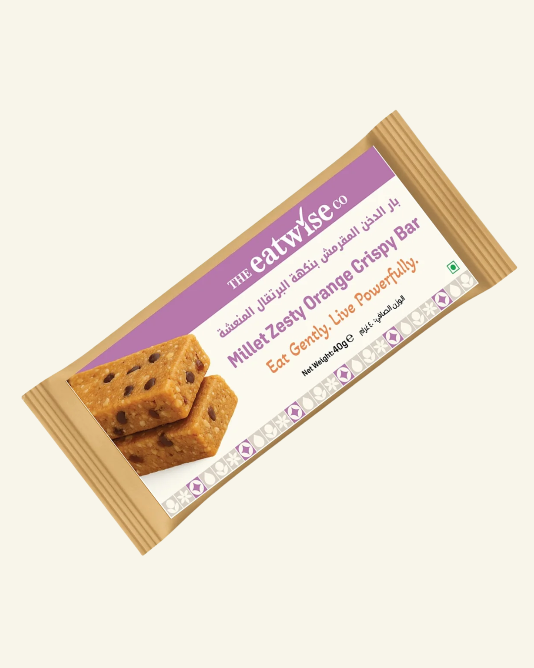 Millet Zesty Orange Crispy Bar
