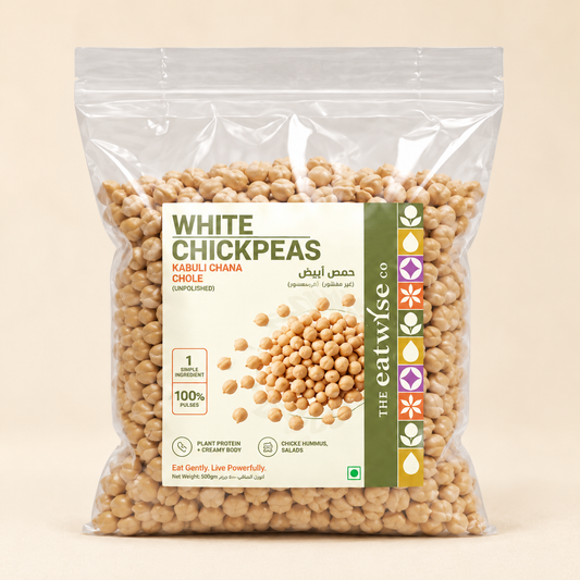 White Chickpeas (Kabuli Chana / Chole) – Unpolished 500gm
