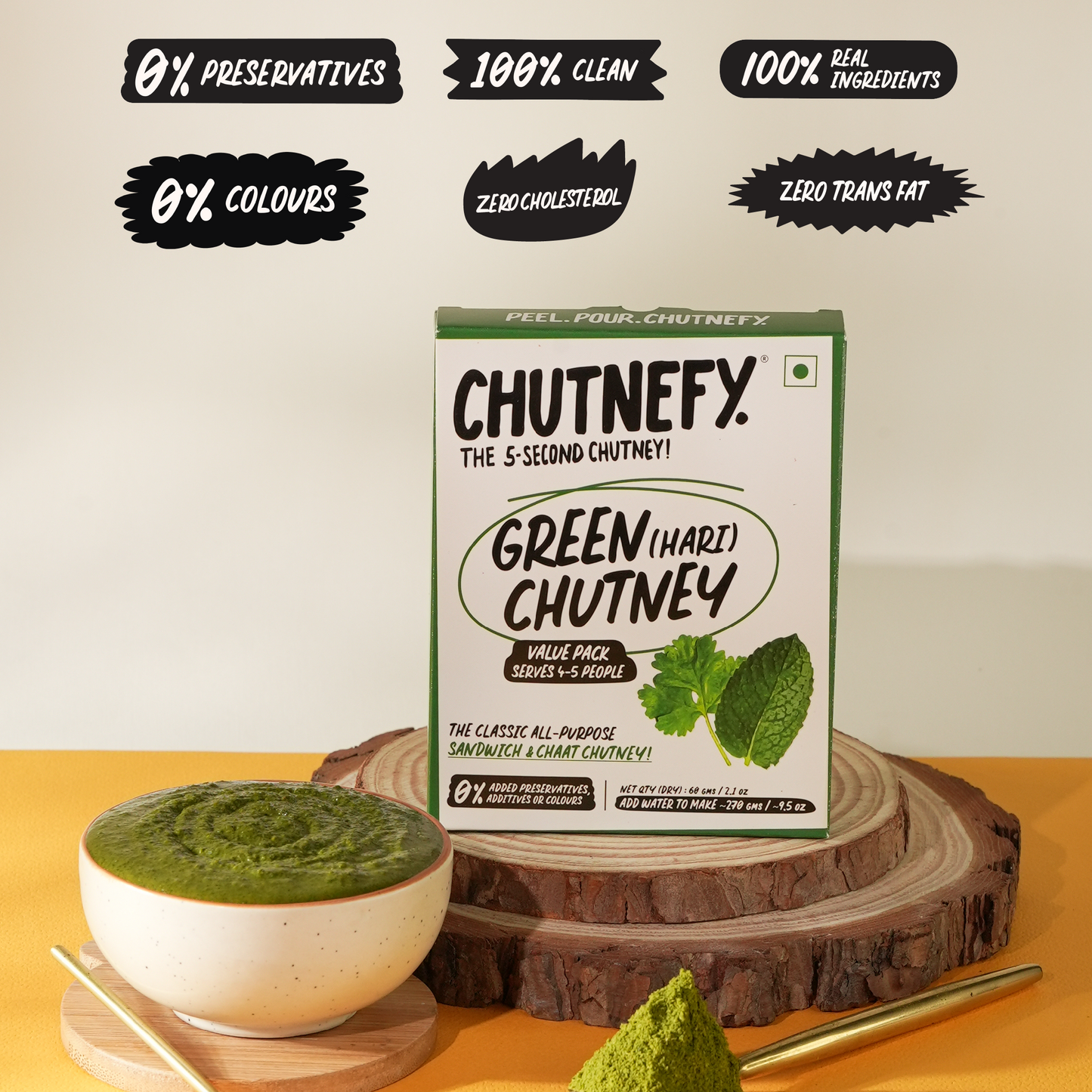 Green(hari) chutney