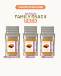 Millet Khakhra Family Snack Pack - Pack of 12