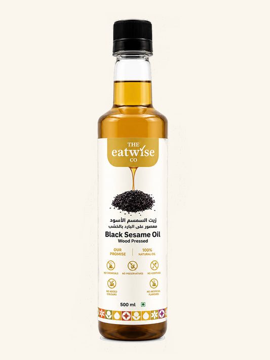 Black Sesame Oil - (Woodpressed)